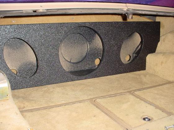 Corvette best sale subwoofer box